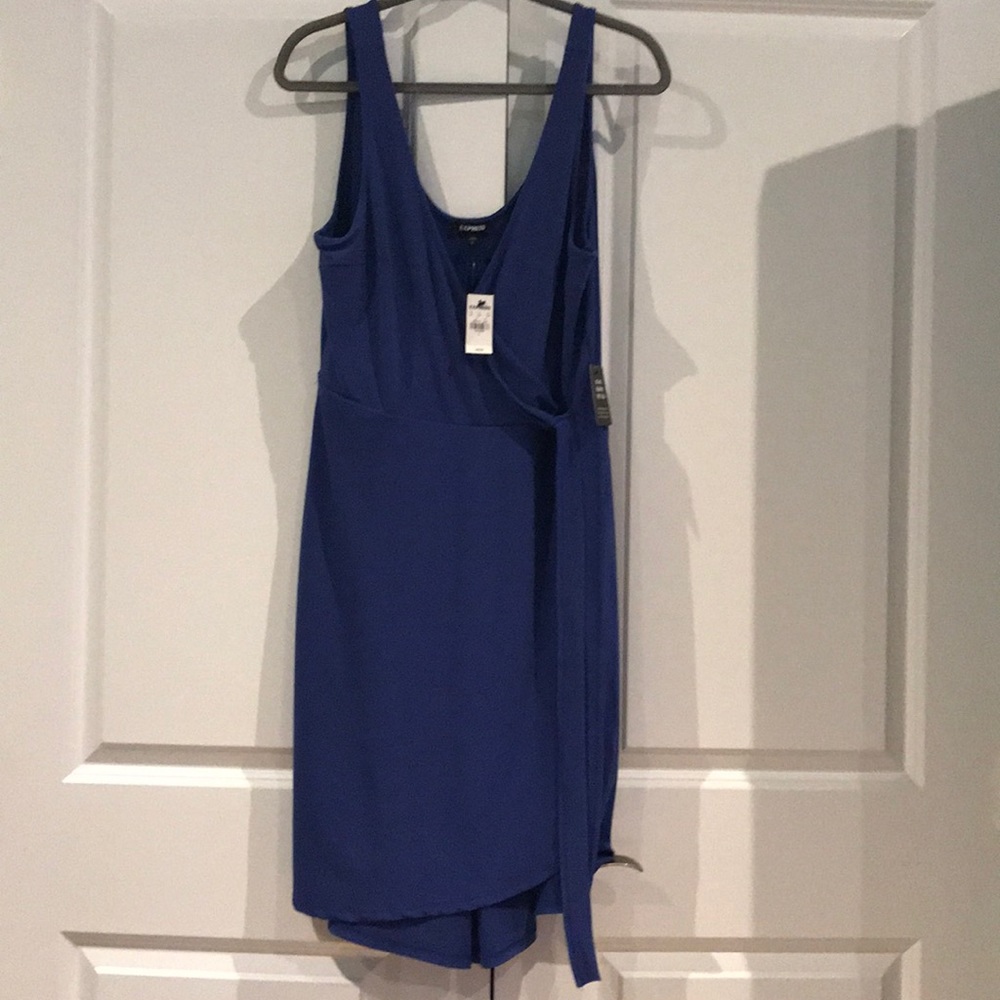 Blue Express wrap dress